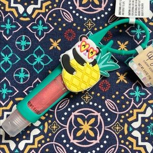 New Orange Iridescent Lip Gloss +Travel Ca…